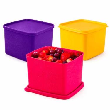 Imagem de Kit Tupperware Jeitosos 800ml 3 peças