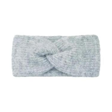 Imagem de Faixa De Cabelo Feminina De Lã Para Inverno, Macia, Elástica, Aquecedo