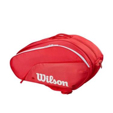 Imagem de Raqueteira Wilson Padel Tour Vermelha
