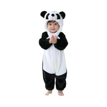 Imagem de Macacão De Bebê Unissex Com Estampa De Panda, Pijama De Anime Para Cri