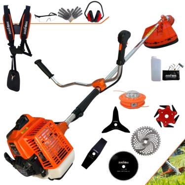 Imagem de Roçadeira DR620P5 5 em 1 com 4 Lâminas e Carretel de Nylon 62cc 3HP 12500 RPM Bivolt Kit EPI e Faca 6 Pontas