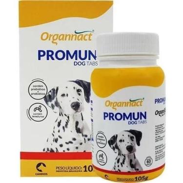 Imagem de Promun Dog Tabs 105g Organnact 60 Tabletes - Congratulations Store