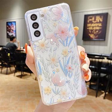 Imagem de Capa de celular transparente flor bonita dos desenhos animados para Samsung Galaxy S22 Plus S21 S20 Note 20 Ultra A52 A72 A42 A32 A22 A12 A71 A21S, A07, Para S22