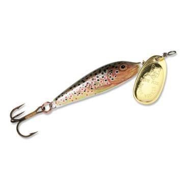 Imagem de Blue Fox Vibrx Minnow Spinner, 3,5 g, truta marrom/dourado
