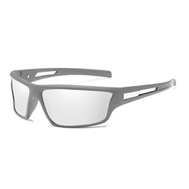 Imagem de Óculos de Sol Masculino Polarizado Esporte Ciclismo Corrida UV400 (Modelo 05)