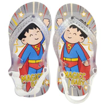 Imagem de Chinelo Bebê Sandália Super Herói Magicc Baby