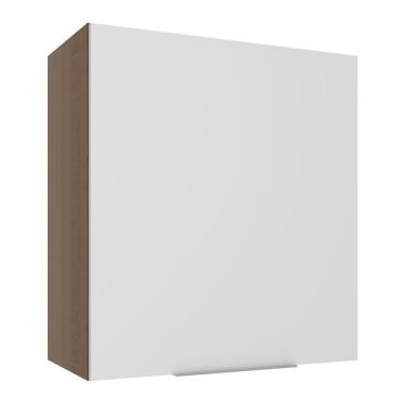 Imagem de Armário Aéreo Madesa Stella 60 cm 1 Porta - Rustic/Branco