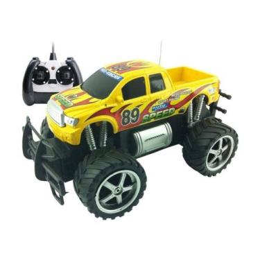 Imagem de Carro Cr Giant Four-Wheeler Pickup Recarregavel Amerelo - Cks