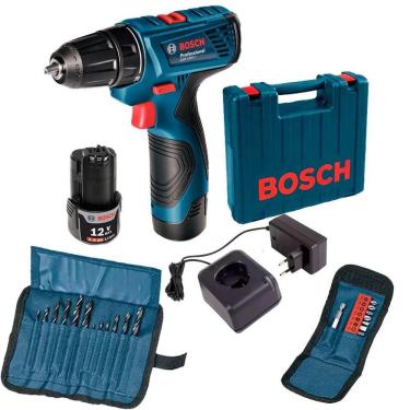 Imagem de Parafusadeira + Furadeira 3/8`` (10 Mm) 12V Bosch Gsr120-Li