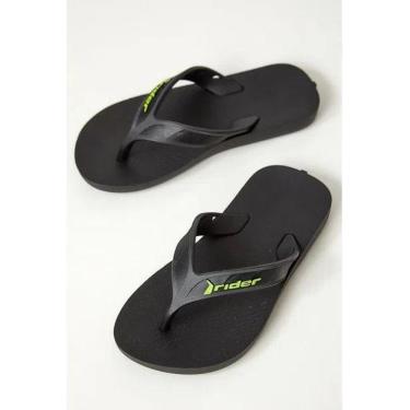 Imagem de Chinelo Casual Infantil Masculino Dedo Borracha Rider 11579