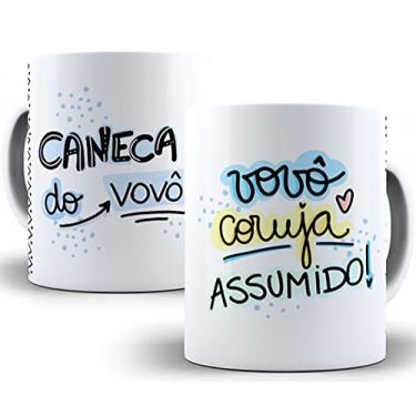 Imagem de Caneca do vovô vovô coruja assumido presente dia dos avós