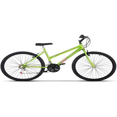Imagem de Bicicleta de Passeio Ultra Bikes Esporte Chrome Line Aro 26 Reforçada Freio V-Brake – 18 Marchas Verde Green