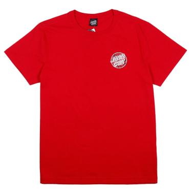 Imagem de Camiseta Santa Cruz Handbill Dot Vermelho