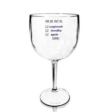 Imagem de Taça Gin Personalizada - Você me Completa - Dia dos Namorados