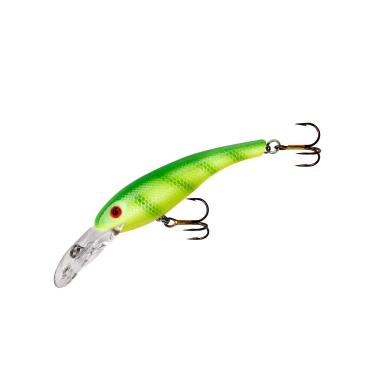 Imagem de Cotton Cordell Iscas Wally Diver (poleiro verde-limão, 8,8 cm)