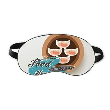 Imagem de Hong Kong Har Gow Dumplings Sleep Eye Shield Capa para sombra noturna macia