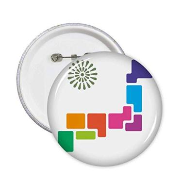 Imagem de Mapa de hierarquia de abertura de flores, broches, emblema, acessórios, decoração, 5 peças