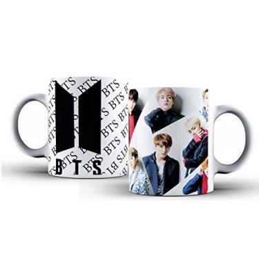 Imagem de A Dullugui Presentes Caneca BTS Bangtan Boys 23 Cerâmica 325ML