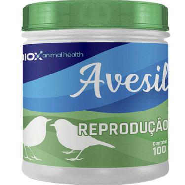 Imagem de Suplemento Vitamínico Biox Avesil Reprodução para Aves - 100 g