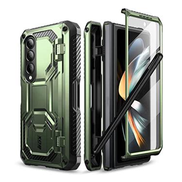 Imagem de Para Samsung Galaxy Z Fold 4 Case 2022 Full Body Heavy Duty Shock Reduction Case com protetor de tela embutido, Guldan, PC TPU