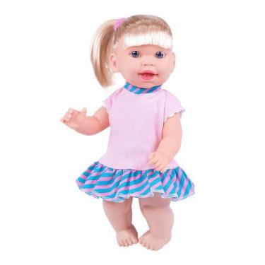 Boneca grande anne fala frases e canta com cabelo 42cm supertoys - Bonecas  - Magazine Luiza