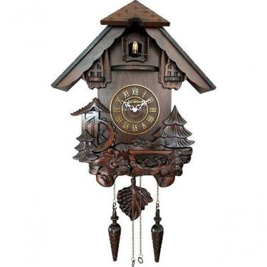 Imagem de Relógio De Parede Cuco Pêndulo Musical Herweg 530003
