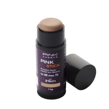 Imagem de Pinkcheeks Pink Stick Protetor Facial Em Bastao Fps90 21Km 14g