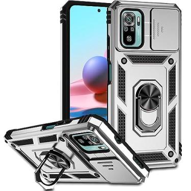 Imagem de Capa de telefone de armadura magnética para Xiaomi para Redmi Note 8 9 10 11 PRO PLUS MAX S 5G suporte com lente deslizante de anel tampa traseira protetora, Z1, para NOTE9S