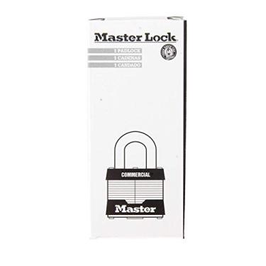 Imagem de MASTERLOCK CO CO 1KALJ 3,3 cm, cadeado laminado, com manilha de 5,8 cm de comprimento, com chave aleatória igual