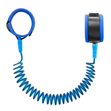 Imagem de Hooyyene Pulseira antiperda para crianças, coleira de segurança infantil, coleira de pulso para bebês e crianças, pulseira de segurança infantil para atividades ao ar livre, viagens em família (2,5 m,