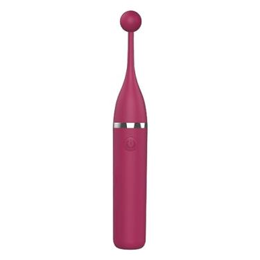 Imagem de Vibrador Feminino Estimulador do Clitóris Substituível Ponto G masturbação Casais Adulto Produtos Eróticos (Rosa)