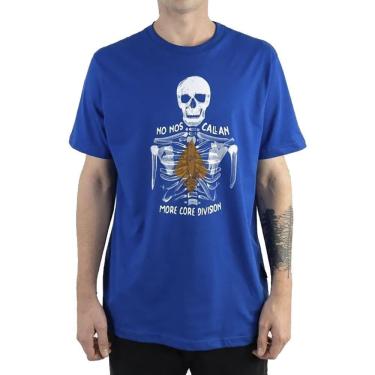 Imagem de Camiseta MCD Regular Esqueleto WT23 Masculina Azul Colombia