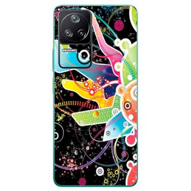 Imagem de Capa Adesivo Skin058 Verso Para Xiaomi Poco F4 2022