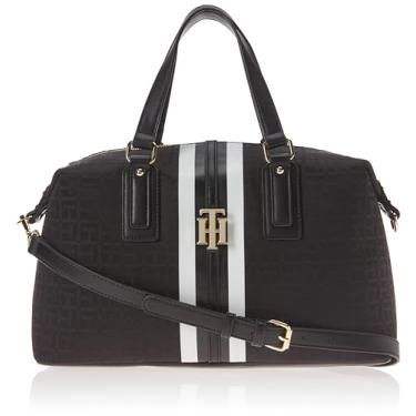 Imagem de Tommy Hilfiger Bolsa tiracolo feminina Jaden, Tonal, preto, One Size
