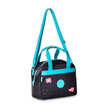 Imagem de Lancheira Térmica Luluca Escolar Meninas Juvenil Feminina (Preto)