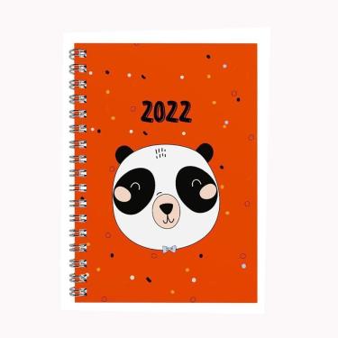 Imagem de Agenda Capa Dura A6 Animais 176 Folhas