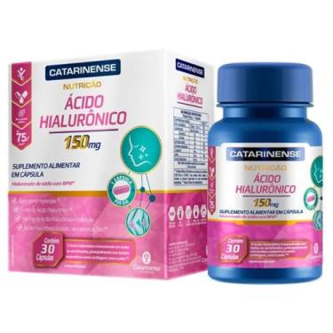 Imagem de Catarinense Ácido Hialurônico 150Mg Nutrição 30 Cps