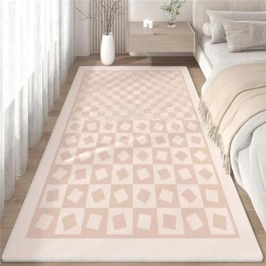 Imagem de Tapete doméstico quarto sala de estar à prova de som tapete de cabeceira sofá mesa de café decoração móveis, 5,60x120cm