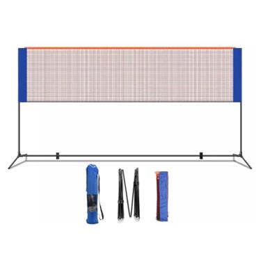 Imagem de Rede De Badminton Portátil 10/14/17/20 Pés Com Suporte, Conjunto De Rede De Pickleball Estabilizada Com Bolsa De Armazenamento, Para Ambientes Internos E Externos (Size : 3.1m/10ft)