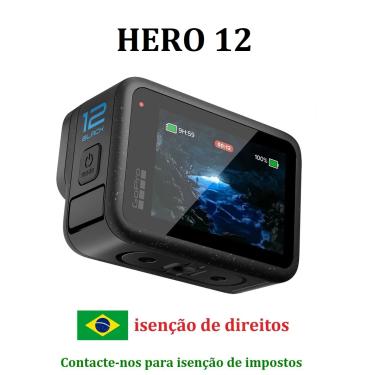 Imagem de GoPro-HERO 12 Action Camera  Preto  Impermeável  5.3K60