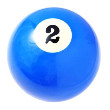 Imagem de Mavota Maçaneta de câmbio de bola de bilhar, azul, 2 manípulos, marmorizada, bola de sinuca, alavanca de mudança para a maioria dos veículos de transmissão manual automática, W05C02, azul 2