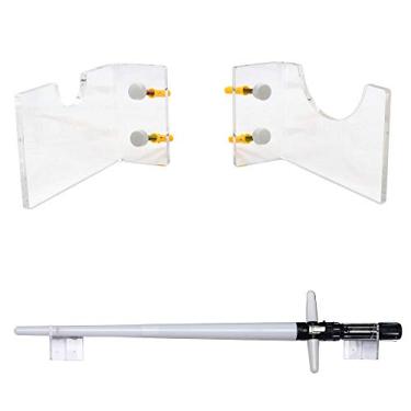 Imagem de YYST Suporte de parede com sabre de luz para parede - sem sabre de luz