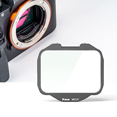 Imagem de Kase Filtro MCUV de encaixe, câmera embutida, filtro de proteção UV, vidro óptico para câmera Sony Alpha A7/A7 II/A7 III/A7R/A7R II/A7R III/A7R IV/A7S/A7S II/A7S III/A9/A9 II/FX3/A7C