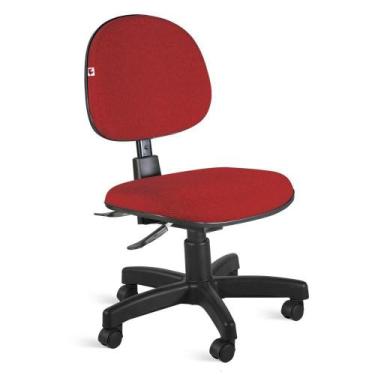 Imagem de Cadeira Executiva Back System Tecido Vermelho - Shopcadeiras
