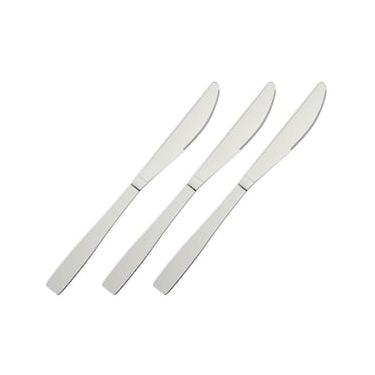 Imagem de Conjunto de Facas para Sobremesa Euro Home Lisas Inox - 3 Peças