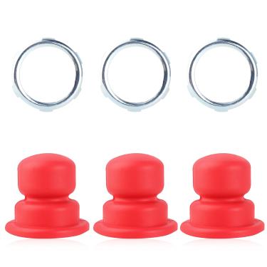 Imagem de QAZAKY 3 peças de lâmpada primer compatível com cortador de grama Tecumseh 640259 36045A 36045 LV156EA LV156XA LV195EA LV195XA OH195EA OH195XA OHH45 OHH50 OHH55 OHH60 OHH65 195 OVRM105 OVRM120 TNT120