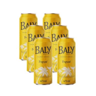 Imagem de Energético Baly Tropical Pack 6unx473ml