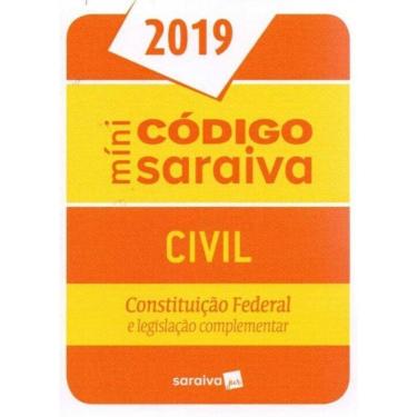 Imagem de Míni Código Civil e Constituição Federal-25ed/19