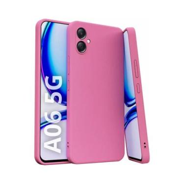 Imagem de Capa Aveludada + Película Hidrogel Compatível Samsung A06 5G - DB, Ros