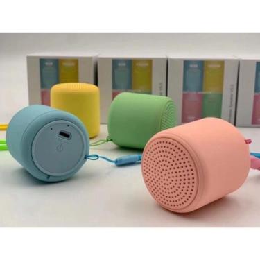 Imagem de Mini caixinha de som portátil bluetooh 3w cores - NEW